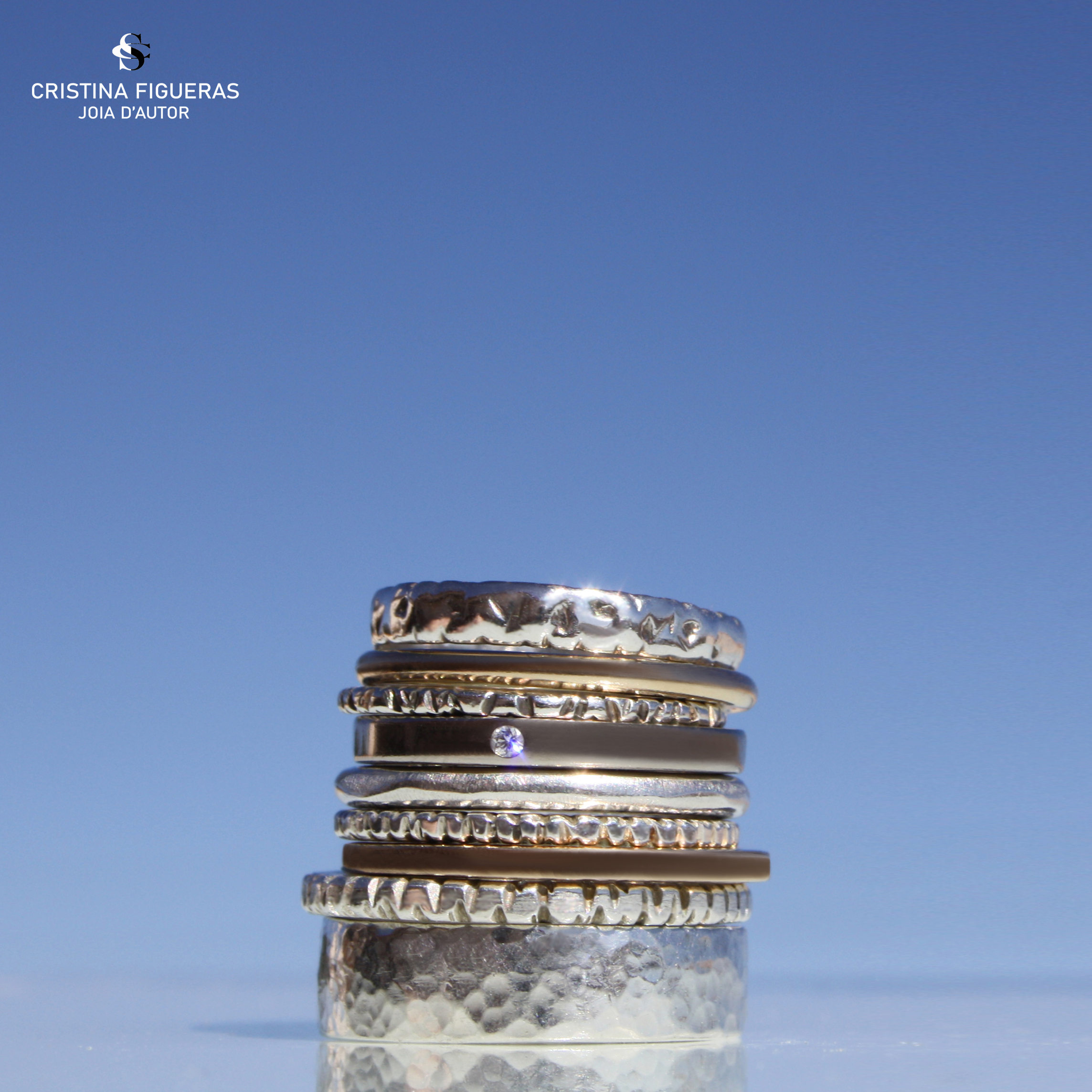 Anells OR BLANC · OR GROC · ARGENT combinables