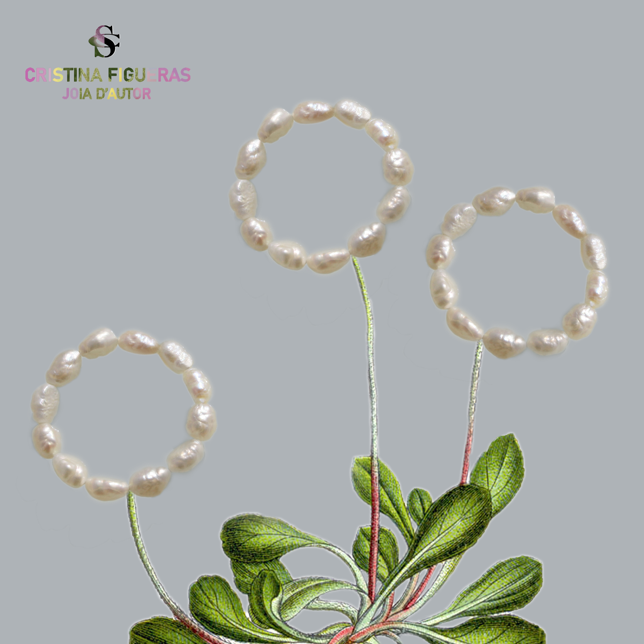 ANELL PERLES BARROQUES