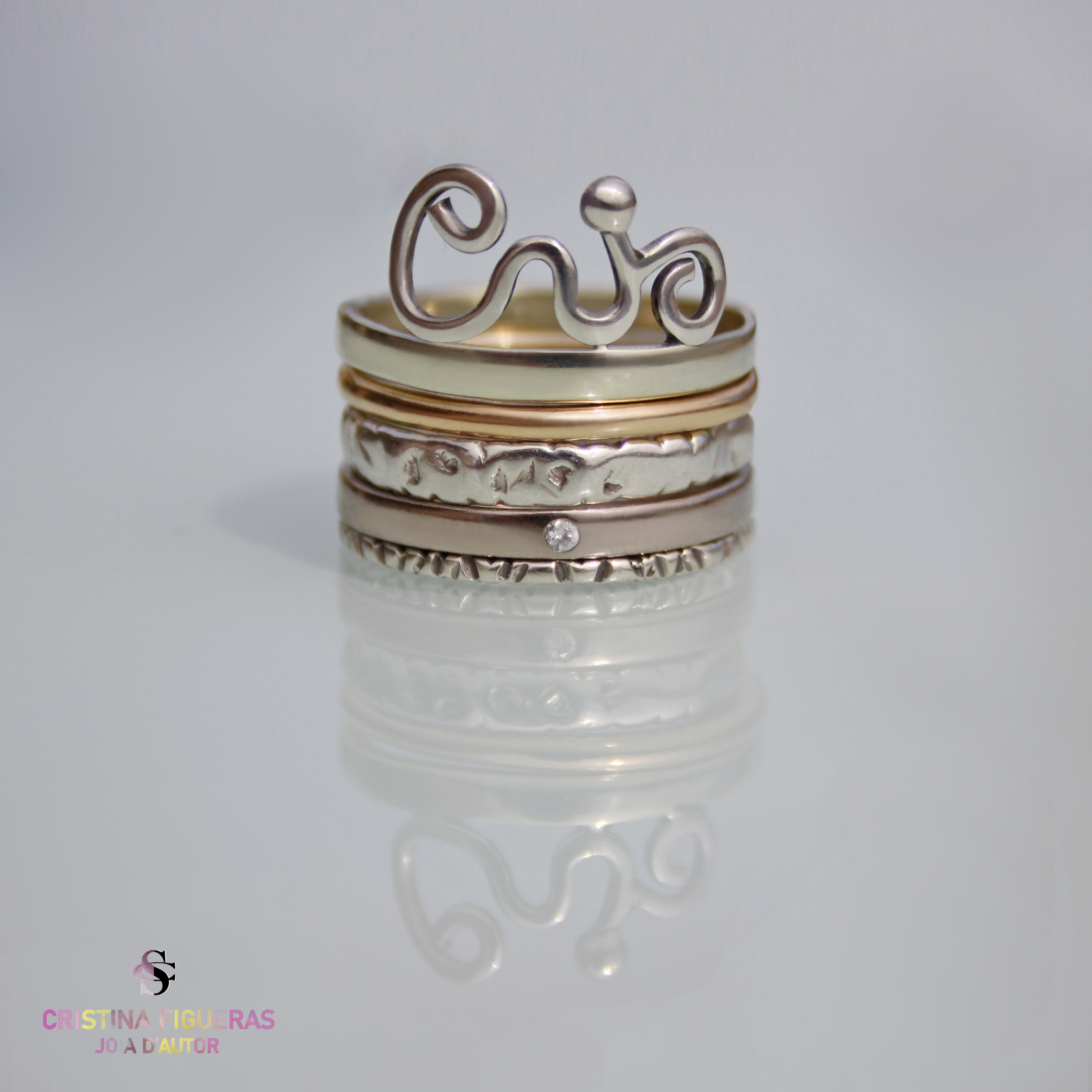 ANELL CORONA · Anells combinables