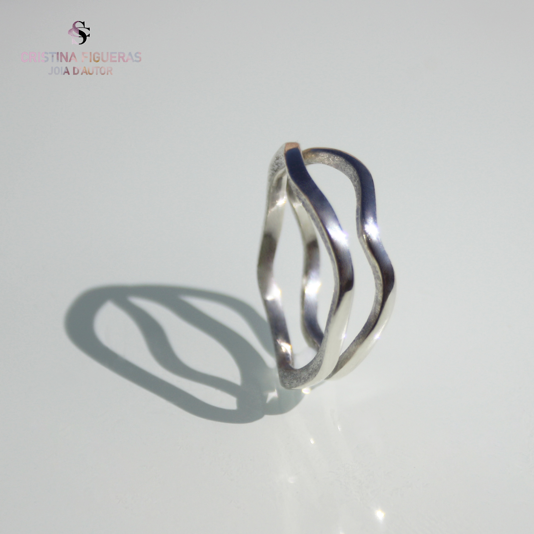 ANELLS ARGENT · COL·LECCIÓ ONADES