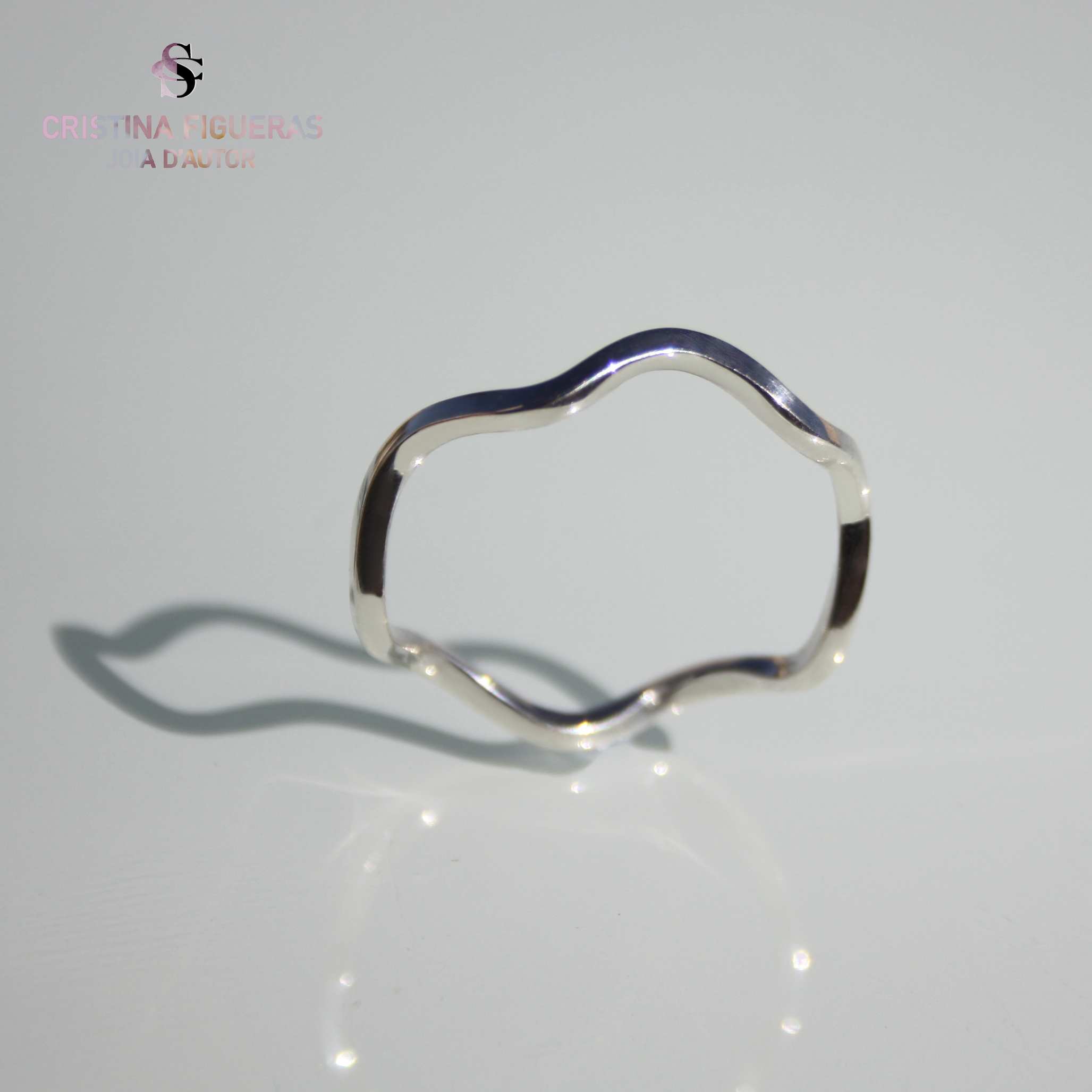 ANELL ARGENT · COL·LECCIÓ ONADES