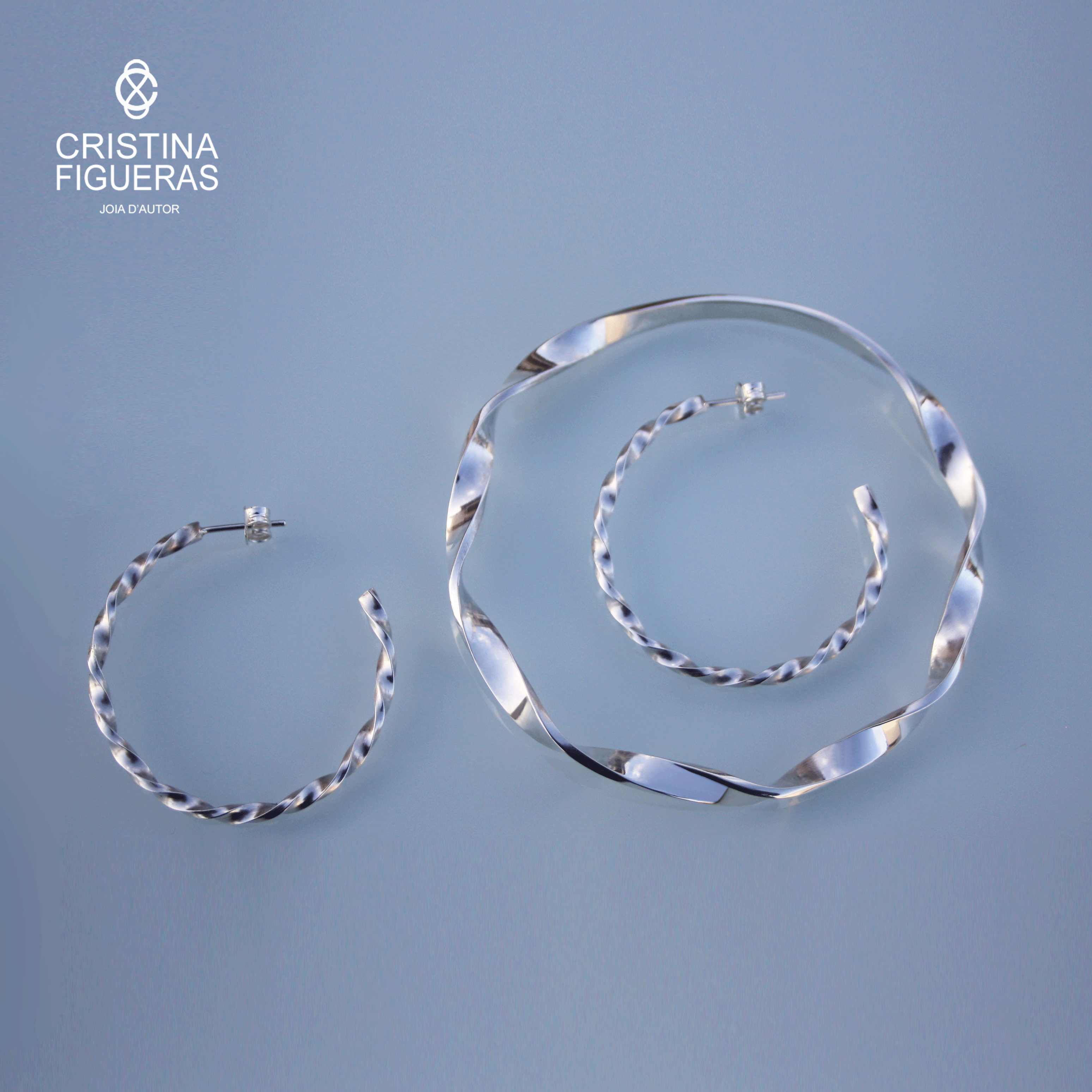 CONJUNT POLSERA I AROS REMOLINS OLGA